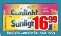Three Star Cash and Carry Sunlight Laundry Bar Asst offer