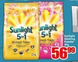 Three Star Cash and Carry Sunlight Washing Powder offer