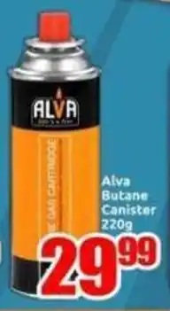 Three Star Cash and Carry Alva Butane Canister offer