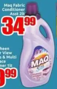 Three Star Cash and Carry Maq Fabric Conditioner Asst offer