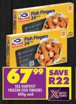Shoprite Sea harvest frozen fish fingers offer