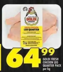 Shoprite Goldi fresh chicken leg quarter pack offer
