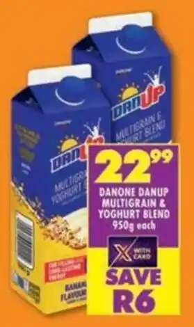 Shoprite Danone danup multigrain & yoghurt blend offer