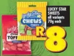 Shoprite Lucky star sweets offer