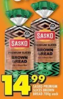 Shoprite Sasko premium slices brown bread offer