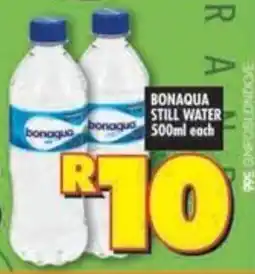 Shoprite Bonaqua still water offer