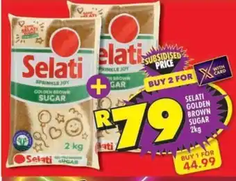 Shoprite Selati golden brown sugar offer