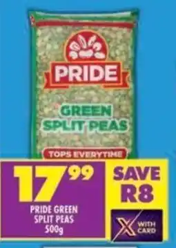 Shoprite Pride green split peas offer