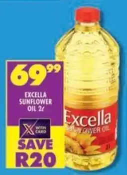 Shoprite Excella sunflower oil offer