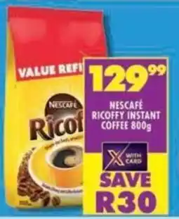 Shoprite Nescafé ricoffy instant coffee offer