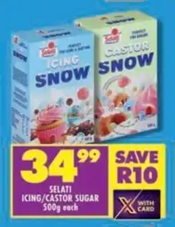 Shoprite Selati icing/ castor sugar offer