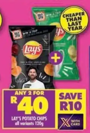Shoprite Lay's potato chips offer