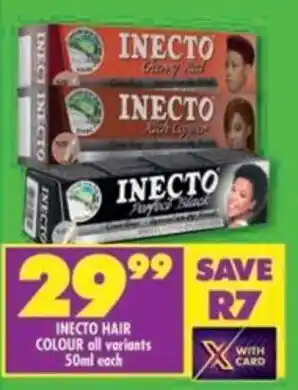 Shoprite Inecto hair colour offer