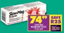Shoprite Slow-mag magnesium fizzies offer