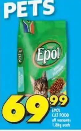 Shoprite Epol cat food offer