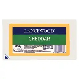 Pick n Pay Liquor Lancewood Cheddar Cheese 600g offer