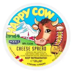 Pick n Pay Liquor Happy Cow Triangle Cheese Spread 120g offer