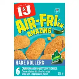 Pick n Pay Liquor I&J Air-Fri'kn Amazing Jalapeno Frozen Hake Rollers 270g offer