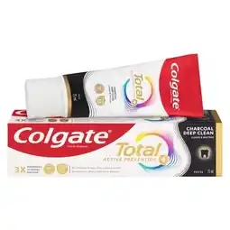 Pick n Pay Liquor Colgate Total 12 Charcoal Deep Clean Antigerm Multibenefit Toothpaste 75ml offer