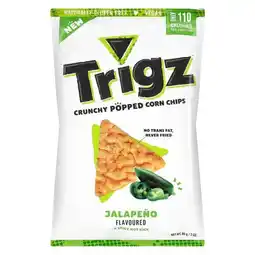 Pick n Pay Liquor Trigz Jalapeno Popped Corn Chips 85g offer