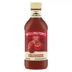Pick n Pay Liquor Wellington's New Recipe Tomato Sauce 700ml offer