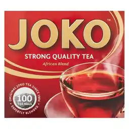Pick n Pay Liquor Joko Regular Tagless Tea Bags 100 Pack offer