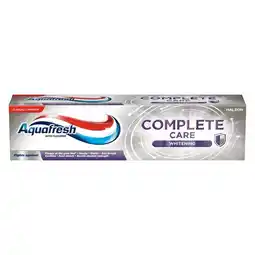 Pick n Pay Liquor Aquafresh Toothpaste Complete Care Whitening 75ml offer