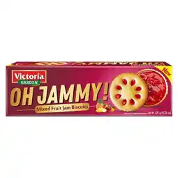 Pick n Pay Liquor Victoria Garden Mix Fruit Jam Vanilla Cream Biscuits 144g offer