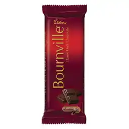 Pick n Pay Liquor Cadbury Bournville Dark Chocolate Slab 80g offer