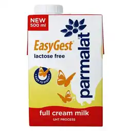 Pick n Pay Liquor Parmalat EasyGest Lactose Free Full Cream Milk 500ml offer
