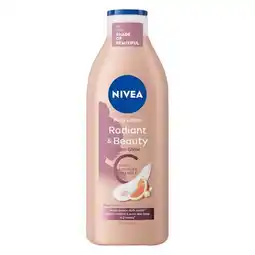 Pick n Pay Liquor Nivea Radiant & Beauty Even Glow Body Lotion 400ml offer