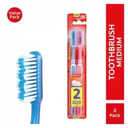 Pick n Pay Liquor Colgate Double Action Medium Toothbrush 2 Pack offer