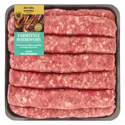 Pick n Pay Liquor PnP Bulk Farmstyle Boerewors P/kg offer