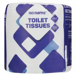 Pick n Pay Liquor No Name 1 Ply Toilet Tissue 500 Sheets Single offer