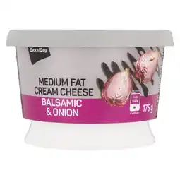 Pick n Pay Liquor PnP Balsamic & Onion Medium Fat Cream Cheese 175g offer