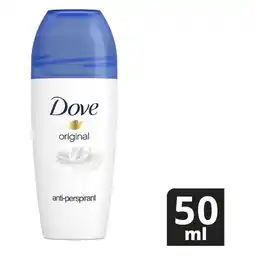Pick n Pay Liquor Dove Original Antiperspirant Roll On Deodorant 50ml offer