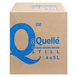Pick n Pay Liquor aQuelle Still Natural Spring Water 5l x 4 offer