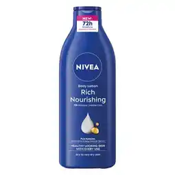 Pick n Pay Liquor Nivea Rich Nourishing Body Lotion offer