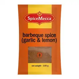 Pick n Pay Liquor Spice Mecca Bbq Garlic & Lemon Spice 100g offer