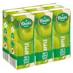 Pick n Pay Liquor Rhodes 100% Fruit Juice Blend Apple 200ml x 6 offer