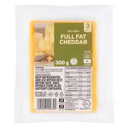 Pick n Pay Liquor PnP Full Fat Medium Cheddar Cheese 300g offer