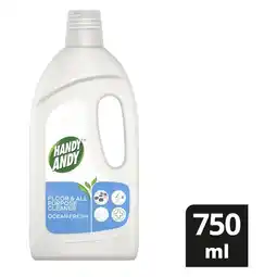 Pick n Pay Liquor Handy Andy Ocean Fresh Floor & Multipurpose Cleaner 750ml offer
