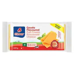 Pick n Pay Liquor Clover Processed Gouda Cheese 400g offer
