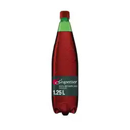 Pick n Pay Liquor Grapetiser 100% Sparkling Red Grape 1.25L offer