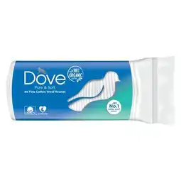 Pick n Pay Liquor Dove Cotton Wool Rounds 80 Pack offer