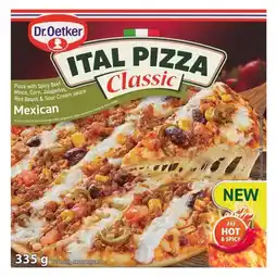 Pick n Pay Liquor Dr. Oetker Ital Pizza Classic Frozen Hot & Spicy Mexican Pizza 335g offer