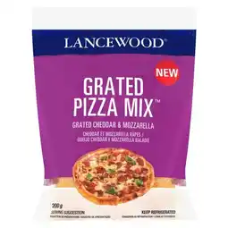Pick n Pay Liquor Lancewood Grated Pizza Mix Cheese 200g offer