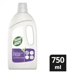 Pick n Pay Liquor Handy Andy Lavender Fresh Floor & Multipurpose Cleaner 750ml offer
