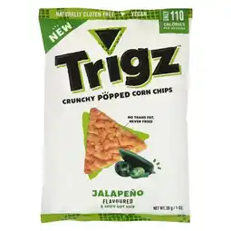 Pick n Pay Liquor Trigz Jalapeno Flavoured Corn Chips 28g offer