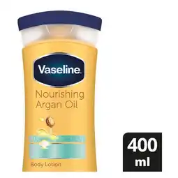 Pick n Pay Liquor Vaseline Intensive Care Argan Oil Stretch Marks Repair Body Lotion 400ml offer
